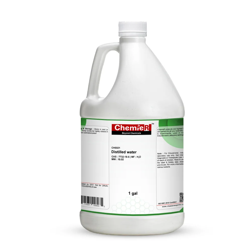 Distilled water